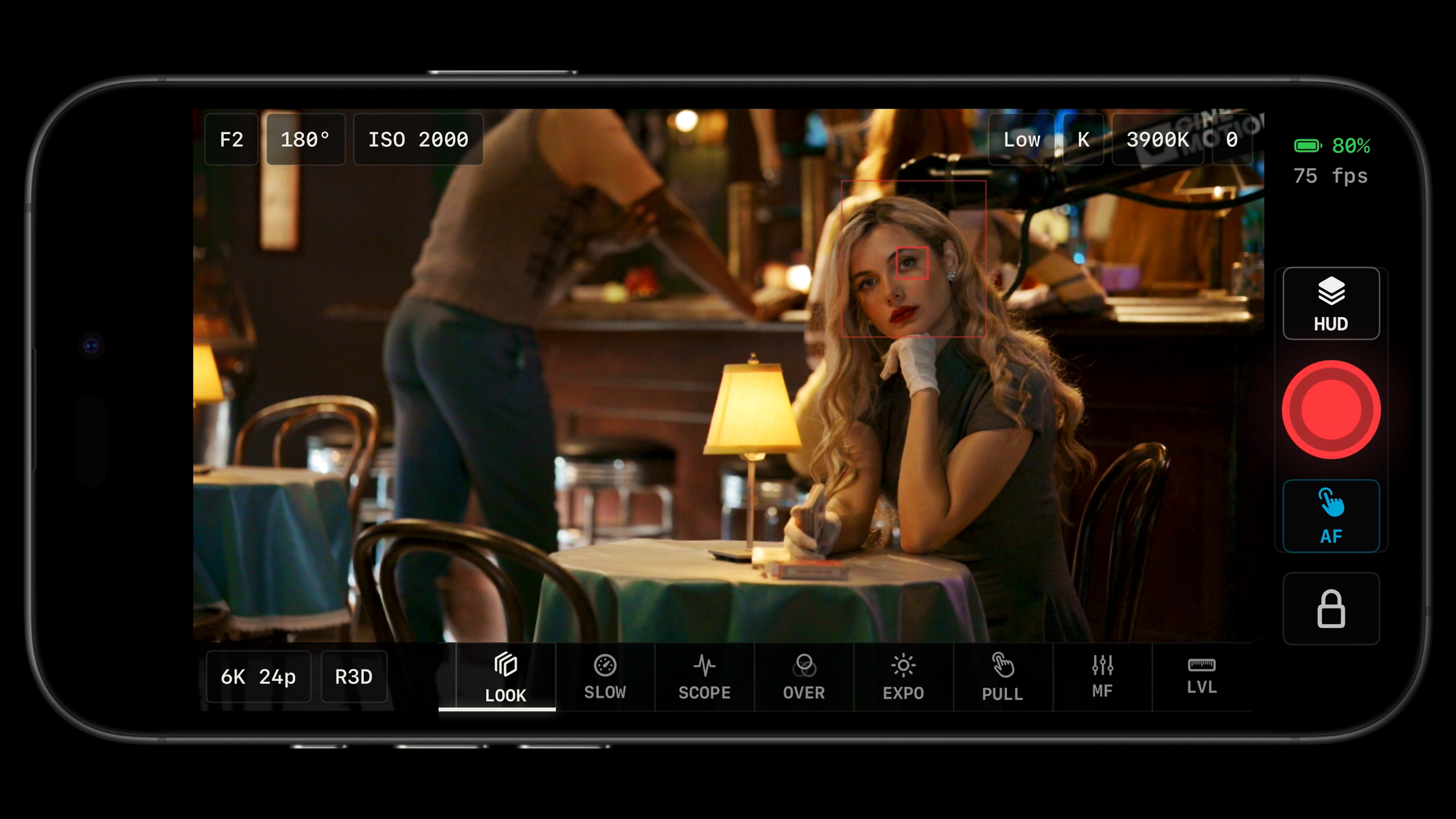 ZR Ctl live view with monitoring LUT controls